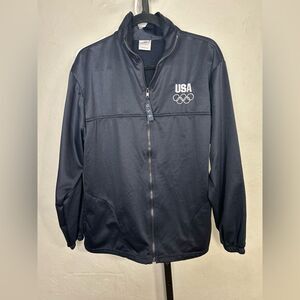 USA Olympic Navy Jacket Men’s Size Lg